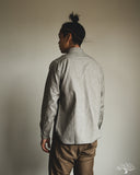 Rite Stuff Railhead Engineer Selvedge Work Shirt Salt & Pepper - Iron Grey