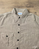 Rite Stuff Railhead Engineer Selvedge Work Shirt Salt & Pepper - Iron Grey