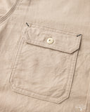 Rite Stuff Uncle Sam Brushed Chamois Flannel Work Shirt - Sand Grey