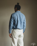 The Rite Stuff Uncle Sam Selvedge Chambray Work Shirt - Indigo