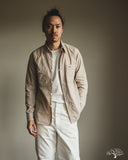 The Rite Stuff Uncle Sam Selvedge Chambray Work Shirt - Tan