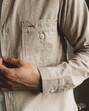 The Rite Stuff Uncle Sam Selvedge Chambray Work Shirt - Tan