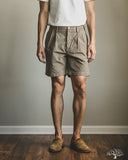 Seuvas 10oz Canvas 2-Tuck Shorts - Coffee