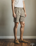 Seuvas 10oz Canvas 2-Tuck Shorts - Coffee