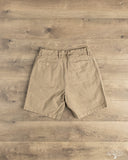 Seuvas 10oz Canvas 2-Tuck Shorts - Coffee