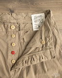 Seuvas 10oz Canvas 2-Tuck Shorts - Coffee