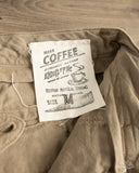 Seuvas 10oz Canvas 2-Tuck Shorts - Coffee