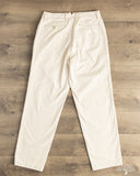Seuvas - 10oz Canvas 2-Tuck Trousers (Long) - Natural