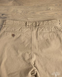 Seuvas 10oz Canvas Tapered 2-Tuck Pants (Regular) - Coffee