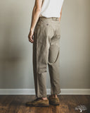 Seuvas 10oz Canvas Tapered 2-Tuck Pants (Regular) - Coffee