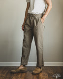 Seuvas 10oz Canvas Tapered 2-Tuck Pants (Regular) - Coffee