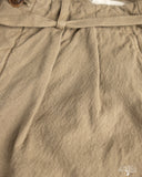 Seuvas 10oz Canvas Tapered 2-Tuck Pants (Regular) - Coffee
