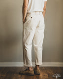 Seuvas - 10oz Canvas Tapered 2-Tuck Pants (Regular) - Natural