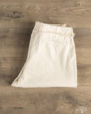 Seuvas - 10oz Canvas Tapered 2-Tuck Pants (Regular) - Natural