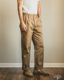 Seuvas - Chino 2-Tuck Trousers - Brown