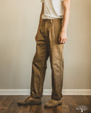 Seuvas - Chino 2-Tuck Trousers - Brown