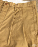 Seuvas - Chino 2-Tuck Trousers - Brown