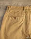 Seuvas - Chino 2-Tuck Trousers - Brown