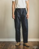 Seuvas - Chino 2-Tuck Trousers - Navy