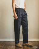 Seuvas - Chino 2-Tuck Trousers - Navy
