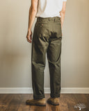 Seuvas - Chino 2-Tuck Trousers - Olive