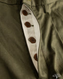 Seuvas - Chino 2-Tuck Trousers - Olive