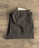 Seuvas Linen Cotton Relaxed Pants - Charcoal