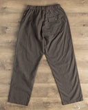 Seuvas Linen Cotton Relaxed Pants - Charcoal