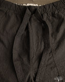 Seuvas Linen Cotton Relaxed Pants - Charcoal