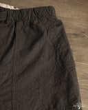 Seuvas Linen Cotton Relaxed Pants - Charcoal