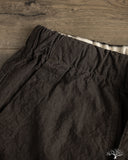 Seuvas Linen Cotton Relaxed Pants - Charcoal