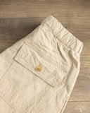 Seuvas Linen Cotton Relaxed Pants - Natural