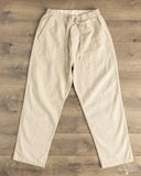 Seuvas Linen Cotton Relaxed Pants - Natural