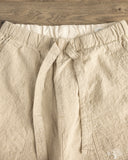 Seuvas Linen Cotton Relaxed Pants - Natural