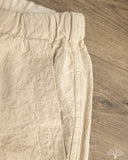 Seuvas Linen Cotton Relaxed Pants - Natural