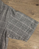 Seuvas Linen Open Collar Shirt - Gray