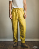 Seuvas - Linen Tapered 2-Tuck Pants - Pagoda