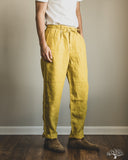 Seuvas - Linen Tapered 2-Tuck Pants - Pagoda