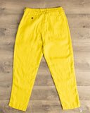 Seuvas - Linen Tapered 2-Tuck Pants - Pagoda