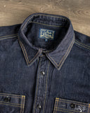 Studio d'Artisan 14oz Selvedge Denim Work Shirt