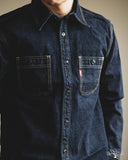 Studio d'Artisan 14oz Selvedge Denim Work Shirt