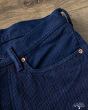 Studio D'Artisan 1907 14oz Kasezome Indigo Sashiko Regular Straight Pants