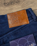 Studio D'Artisan 1907 14oz Kasezome Indigo Sashiko Regular Straight Pants