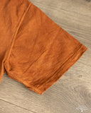 Studio D'Artisan 8198 Amami-Mud Dyed Loopwheel T-Shirt - Brown
