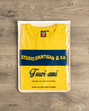 Studio D'Artisan 9913 Loopwheel T-Shirt - Yellow