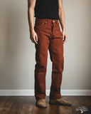 Studio D'Artisan Amami-Mud Dyed Sashiko Pants - Brown