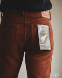 Studio D'Artisan Amami-Mud Dyed Sashiko Pants - Brown