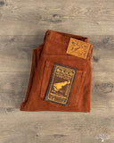 Studio D'Artisan Amami-Mud Dyed Sashiko Pants - Brown
