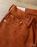 Studio D'Artisan Amami-Mud Dyed Sashiko Pants - Brown