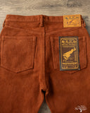 Studio D'Artisan Amami-Mud Dyed Sashiko Pants - Brown